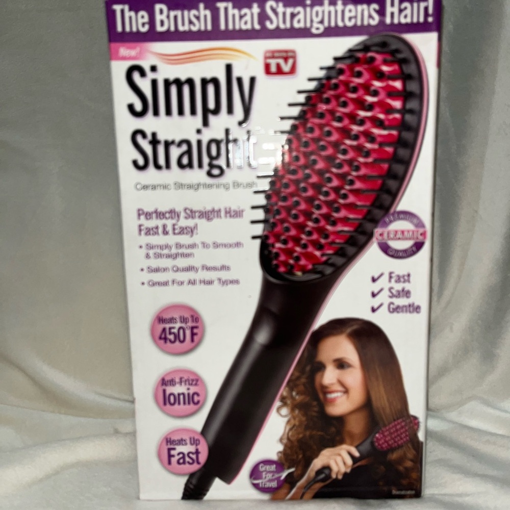 Simply Straight Brush Straightener